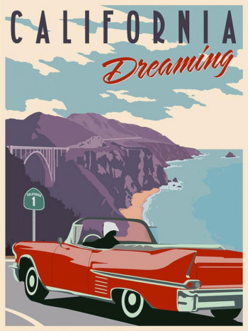 California Dreamig. Неизвестный фотограф.