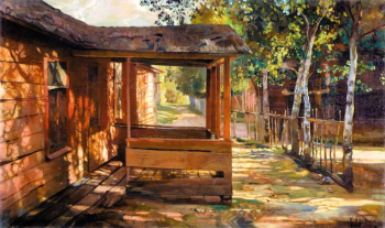 Бродский Исаак Израилевич. Солнечные пятна. Холст, масло. 77х127. 1910. Днепропетровский художественный музей.