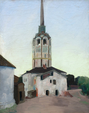 Почиталов Василий Васильевич. Соликамский мотив. Холст, масло. 99,5х80. 1934. Частное собрание.