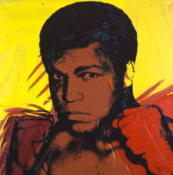 Энди Уорхол. Али. Бумага, литография. 60х60. 1980-е. Частное собрание.