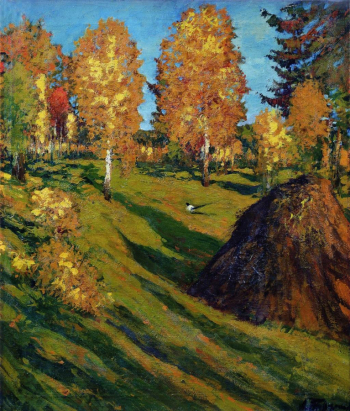 Туржанский Леонард Викторович. Вечерние тени. Холст, масло. 71х63. 1940. Одесский художественный музей.