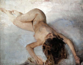 Ционглинский Ян Францевич. Поцелуй Солнца. Холст, масло. 112х88. 1908. Национальный музей (Варшава).