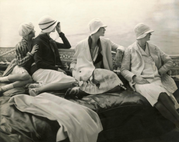 Эдвард Штайхен (Эдвард Стайхен). Дамы на яхте. 1928.