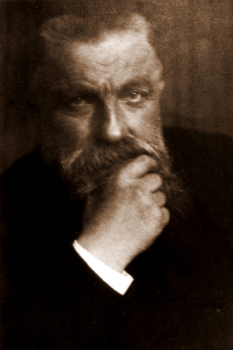 Эдвард Штайхен (Эдвард Стайхен). Фотопортрет Огюста Родена. 1902.