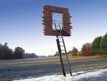 Леандро Эрлих. Окно. Инсталляция. 2008. Частное собрание.