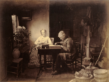 Генри Пич Робинсон. Конец дня. 1877.
