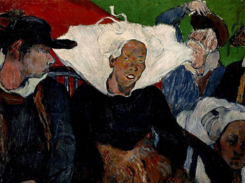Шарль Лаваль. Поход на рынок. Холст, масло. 37,5х46. 1888. Художественный музей Индианаполиса.