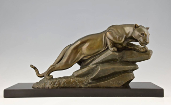 Мишель Ледюк. Пантера. Бронза. 1935. Частное собрание.