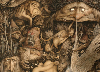 Брайан Фрауд. Тролли. Иллюстрация.
