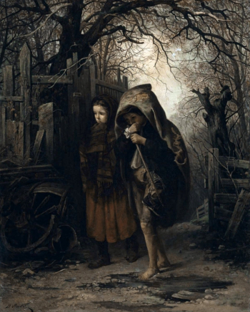 Якоби Валерий Иванович. Осень. Холст, масло. 67х54. 1865. Государственный Русский музей.