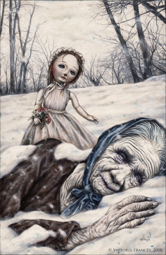 Виктория Францес. Колыбельная (Смертное ложе). 2008. Авторское собрание.