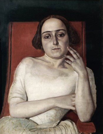 Иванов Александр Андреевич. Портрет Виктории Марини. Холст, масло. 63х47. 1840-е. Государственная Третьяковская галерея.