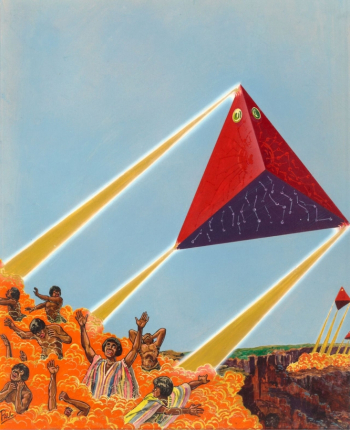Фрэнк Рудольф Пауль. Геноцид. Иллюстрация. 1931. Частное собрание.