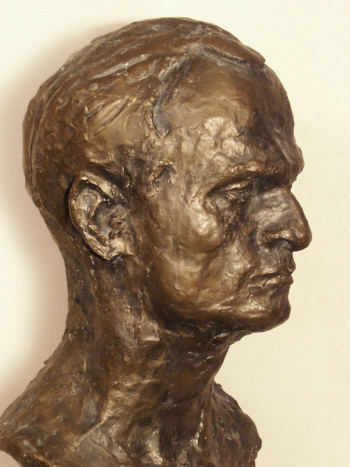 Шульц Гавриил Александрович. Портрет Михаила Шульца. 1969. Собрание семьи скульптора.