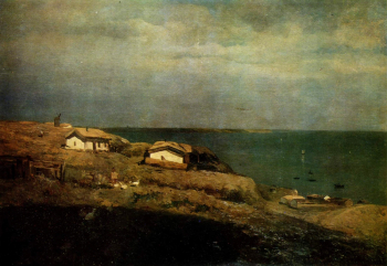 Судковский Руфин Гаврилович. У берегов Очакова. Холст, масло. 1885. Николаевский художественный музей имени В.В.Верещагина.
