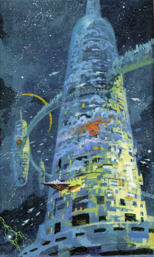 Пол Лер. Башня. Доска, акрил. Конец 1970-х. Частное собрание.