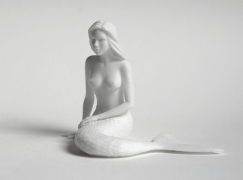 3D скульптура `Русалка`. Неизвестный фотограф.