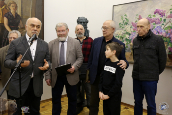 Выставка `Отец и сын Переяславцы. Живопись, скульптура`. Любавин Анатолий Александрович продолжает