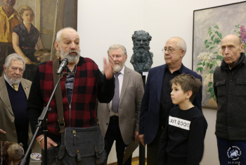 Выставка `Отец и сын Переяславцы. Живопись, скульптура`. Цигаль Александр Владимирович на выставке Переяславцев