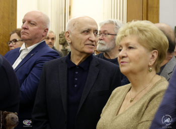 Выставка `Отец и сын Переяславцы. Живопись, скульптура`. На открытии живописно-скульптурной выставки