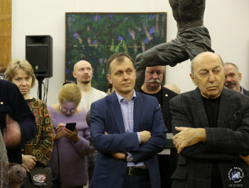 Выставка `Отец и сын Переяславцы. Живопись, скульптура`. Вернисаж выставки Переяславцев - отца и сына