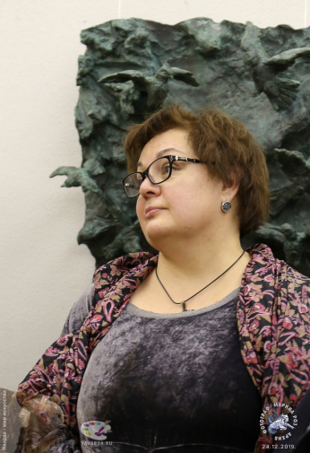 Выставка `Отец и сын Переяславцы. Живопись, скульптура`. Переяславец Мария Владимировна