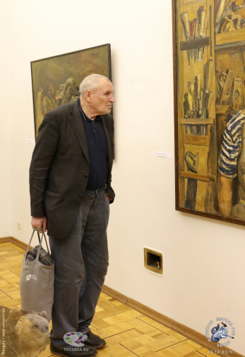 Выставка `Отец и сын Переяславцы. Живопись, скульптура`. Зритель