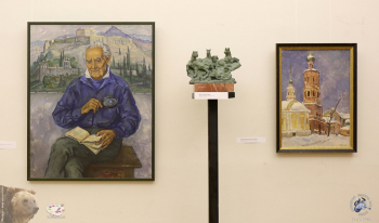 Выставка `Отец и сын Переяславцы. Живопись, скульптура`. Выставочные экспонаты