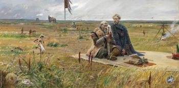 Сартак. Триптих `Солнце земли Русской`. Правая часть триптиха.