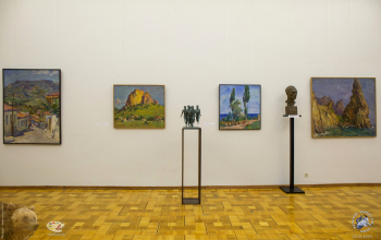 Выставка `Отец и сын Переяславцы. Живопись, скульптура`. Работы В.И. и М.В. Переяславцев