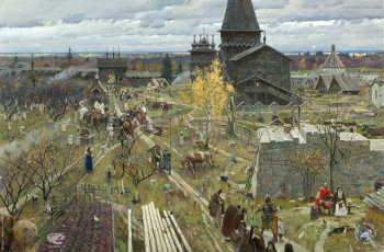 Победа (Безмолвие). Левая часть триптиха.