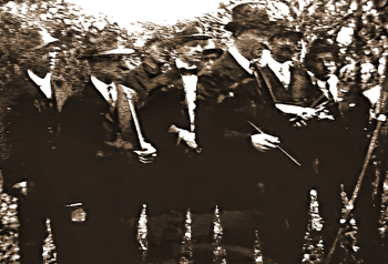 Группа Рамблерс (Вашингтонское общество художников-пейзажистов). 1917. Неизвестный фотограф