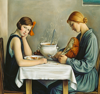 Франсуа-Эмиль Барро. Миска супа. Холст, масло. 87х92. 1933. Швейцарский институт художественных исследований.