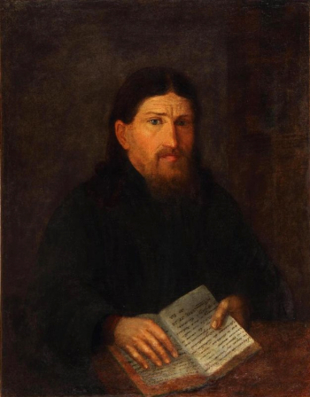 Неизвестный художник. Портрет священника Александра Ливанова. Холст, масло. 71,4х57. Конец 19 века. Рыбинский государственный историко-архитектурный и художественный музей-заповедник.
