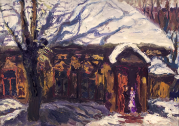 Рубцов Андрей Филиппович. 8 марта. Холст, масло. 50х70. 1985. Иркутский областной художественный музей имени В.П.Сукачева.