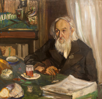 Курзин Михаил Иванович. Портрет Гуляева Н.С. Холст, масло. 85х88. 1913. Государственный художественный музей Алтайского края.
