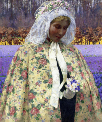 Джордж Хичкок. Пасхальное воскресенье. Холст, масло. 76х61. 1904. Частное собрание.