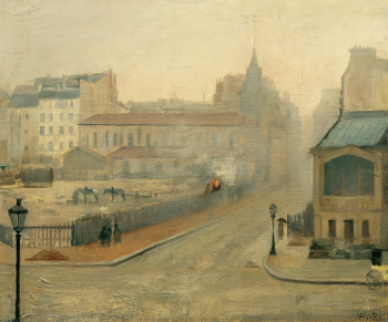 Башкирцева Мария Константиновна. В тумане. Холст, масло. 47х55. 1882. Галерея Бельведер.