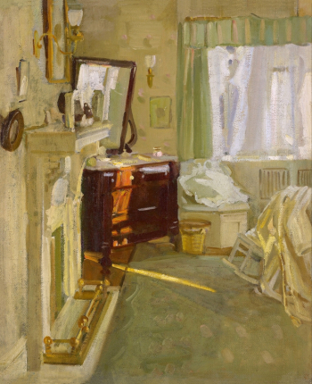 Хелен Макниколл. Интерьер. Холст, масло. 45,9х55,9. 1905-1915. Художественная галерея Онтарио.