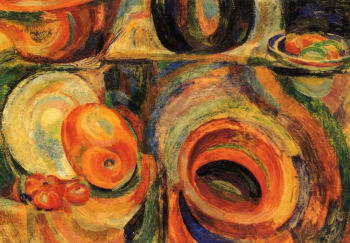 Соня Делоне. Португальский натюрморт. Холст, масло. 92х66. 1914. Частное собрание.