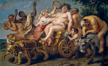 Корнелис де Вос. Триумф Бахуса. Холст, масло. 180х295. 17 век. Музей Прадо.