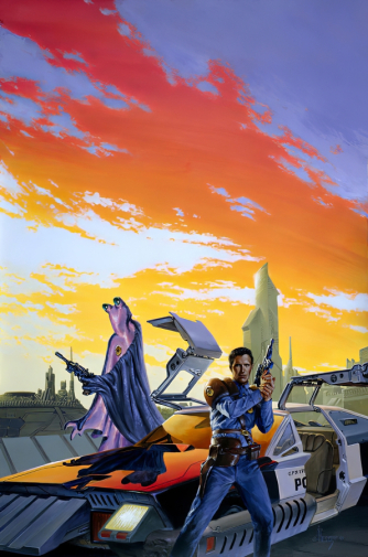 Ричард Хескокс. Напарники. Холст, акрил. 1990-е. Частное собрание.