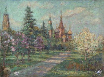 Весна в кремлёвском саду