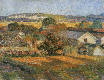 Торадзиро Кодзима. Осень в Сакатцу. Холст, масло. 87,5х115. 1917. Музей искусств Охары (Япония).