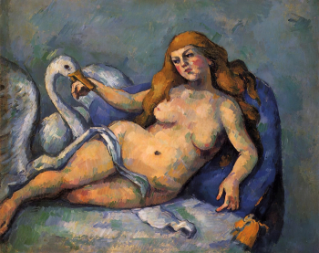 Поль Сезанн. Леда и лебедь. Холст, масло. 59,8х75. 1880-1882. Фонд Барнса.