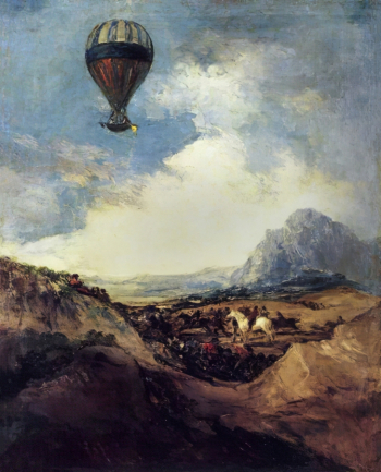 Франсиско Гойя. Шар. Холст, масло. 105х84. 1812-1816. Музей изящных искусств Агена.