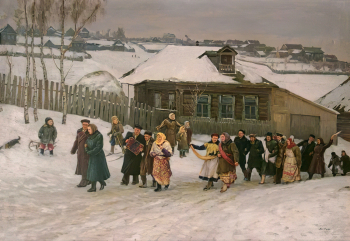 Серов Василий Васильевич Старший. Дети. Холст, масло. 39,5х50,7. 1950. Муромский историко-художественный музей.
