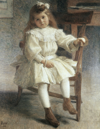 Пьер Блан. Портрет Мари Блан. Холст, масло. 98х79. 1906. Частная коллекция.
