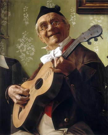 Константин Величков Петков. Флорентиец. Холст, масло. 1884. Национальная художественная галерея Болгарии.