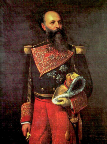 Мартин Товар-и-Товар. Антонио Гусман Бланко. Холст, масло. 1880. Каракас, МИД Венесуэлы.